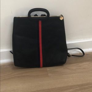 Clare V Marcelle leather backpack